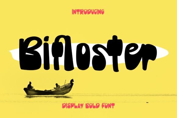 Bifloster: The Retro Display Font That Elevates Digital Branding