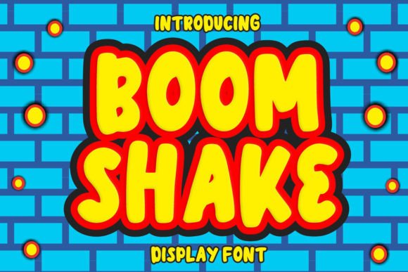 Boom Shake: The Playful Typeface That Transforms Campaign Headlines