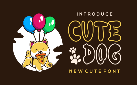Cute Dog: The Playful Display Font for Handmade Brands