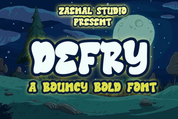 Defry: The Bouncy Display Typeface That Brings Handmade Brands to Life
