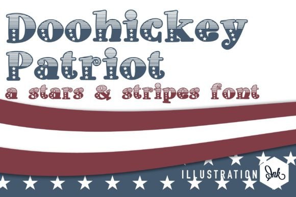 Doohickey Patriot: The Display Typeface That Stops the Scroll
