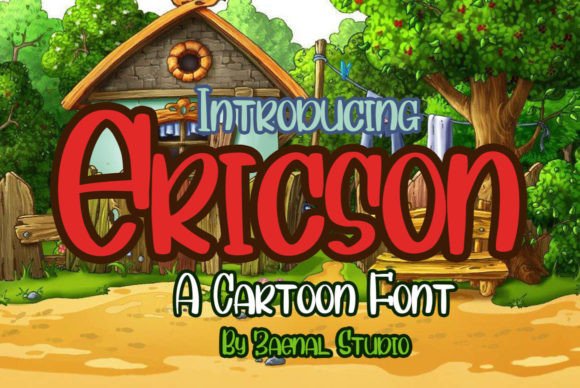 Ericson: A Quirky Display Typeface for Editorial and Brand Design