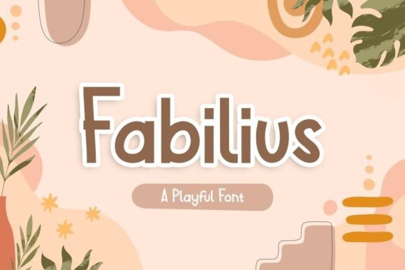 Fabilius: The Playful Typeface That Brings Handmade Products to Life