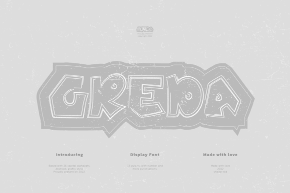 Greda: A Premium Display Font for Dashing Brand Identities