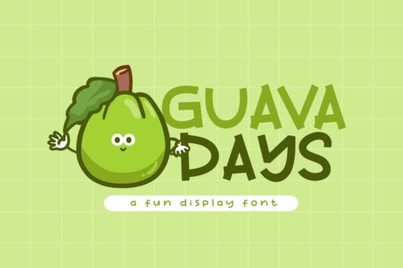 Guava Days: The Playful Display Font for Modern Web Design