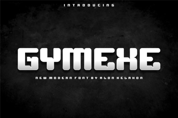 Gymexe: The Modern Display Font That Elevates Your Brand Identity