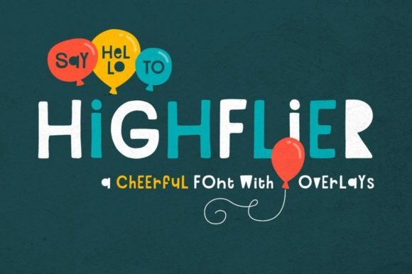 Highflier: The Cheerful Display Font for Modern Web Design
