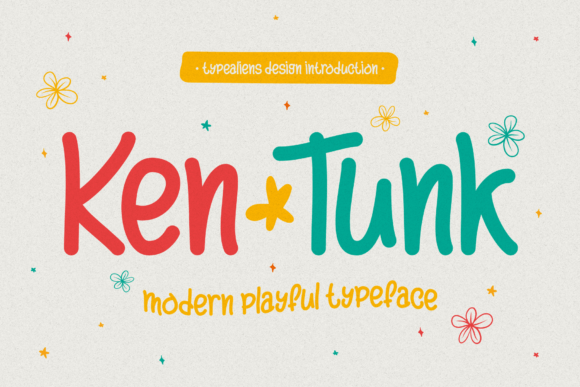 Ken Tunk: The Playful Display Font That Elevates Small Business Branding