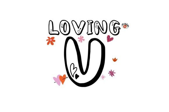 Loving U: A Display Font for Adorable Editorial Design