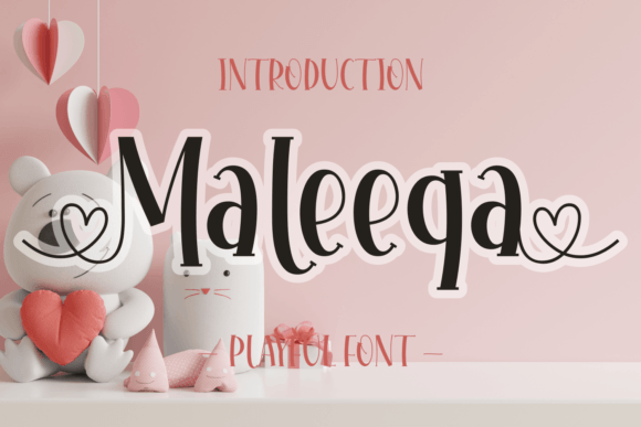 Maleeqa: The Quirky Display Font That Makes Campaigns Pop