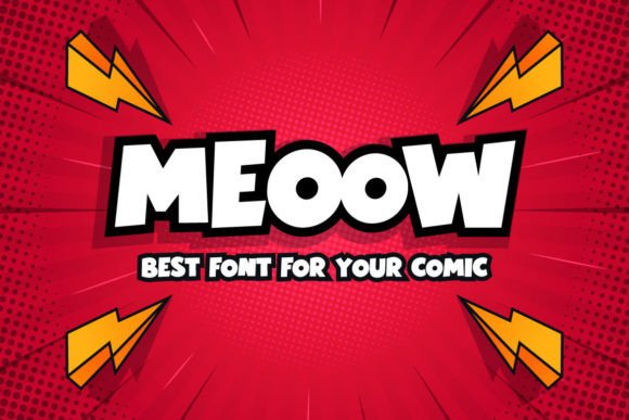 Meeow: A Playful Display Font for Joyful Brand Identities