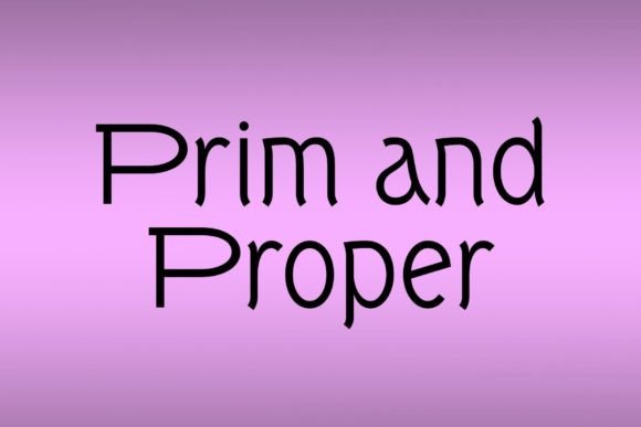 Prim and Proper: A Designer's Verdict on This Display Typeface