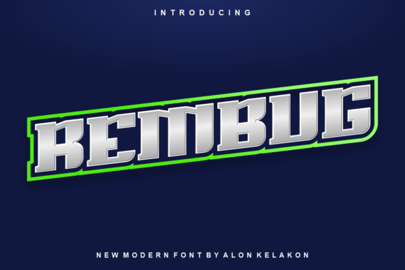 Rembug: The Modern Display Font Elevating Real Brand Projects