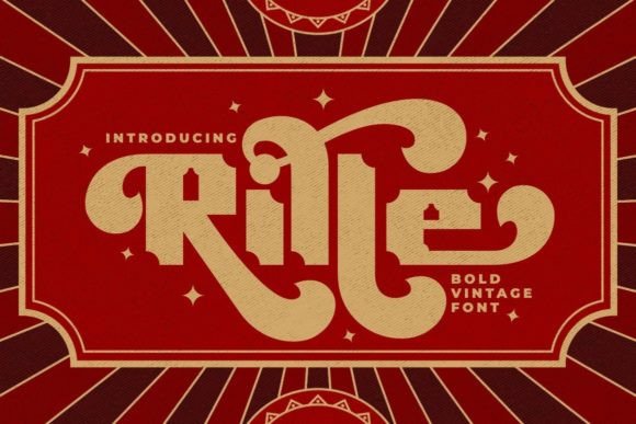 Rille: A Premium Display Font for Bold Campaign Visuals