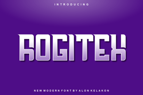 Rogitex: The Modern Display Typeface for Elevated Editorial Design