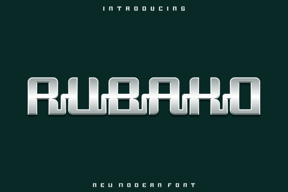 Rubako: The Bold Display Typeface for Scroll-Stopping Campaigns