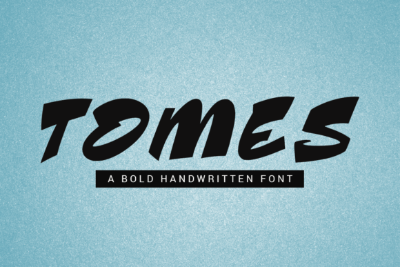 Tomes: A Bold Display Typeface for Modern Web Design