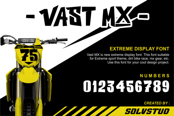 Vast Mx: The Modern Display Typeface for Handmade Creators
