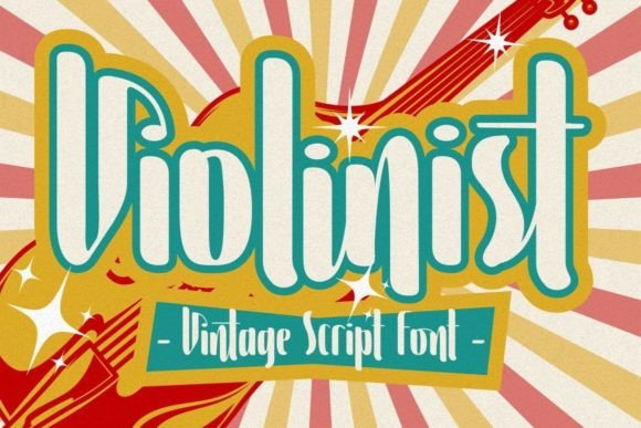 Violinist: A Vintage Script Typeface for Digital Branding