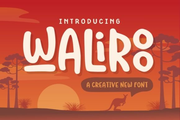 Waliroo: A Playful Display Font That Transforms Digital Brand Experiences